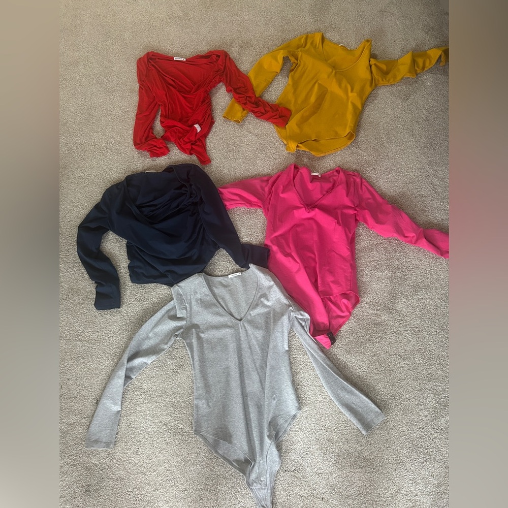 Lot of bodysuits medium women’s